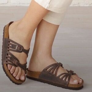 🌻Birkenstock Women's Granada Soft Footbed Sandal Habana Oiled
